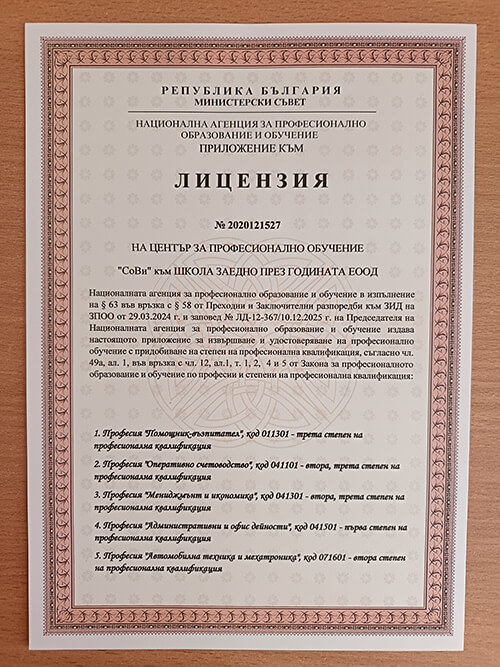 Лицензия